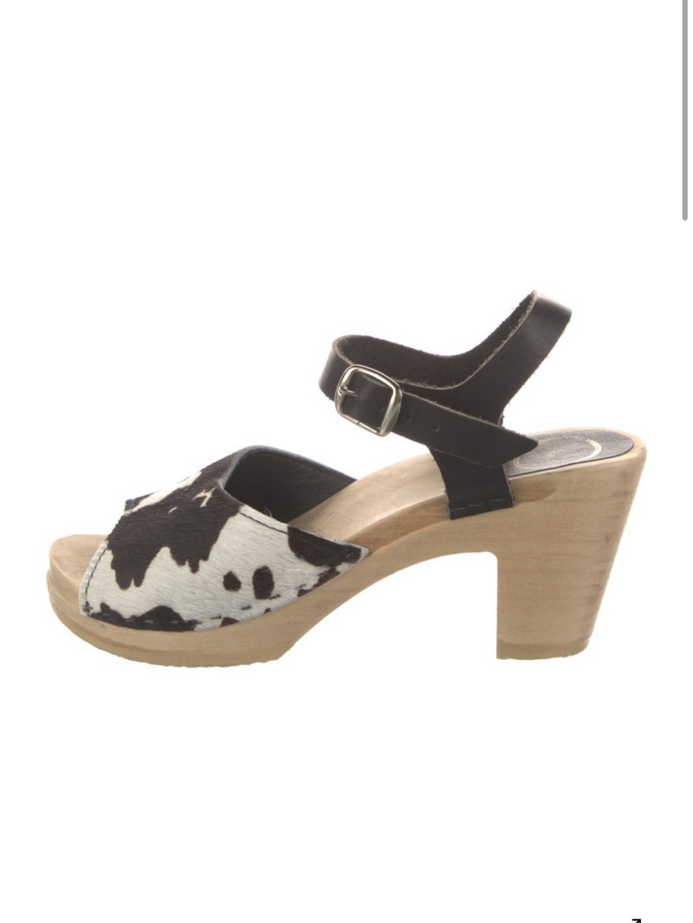 No. 6 Cow Print Clog
